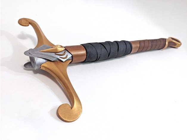 Burryaga's Lightsaber from the High Republic | No Paint Required | 3D Printed | Galaxy's Edge | Lightsaber Display Mount on Desk or Wall