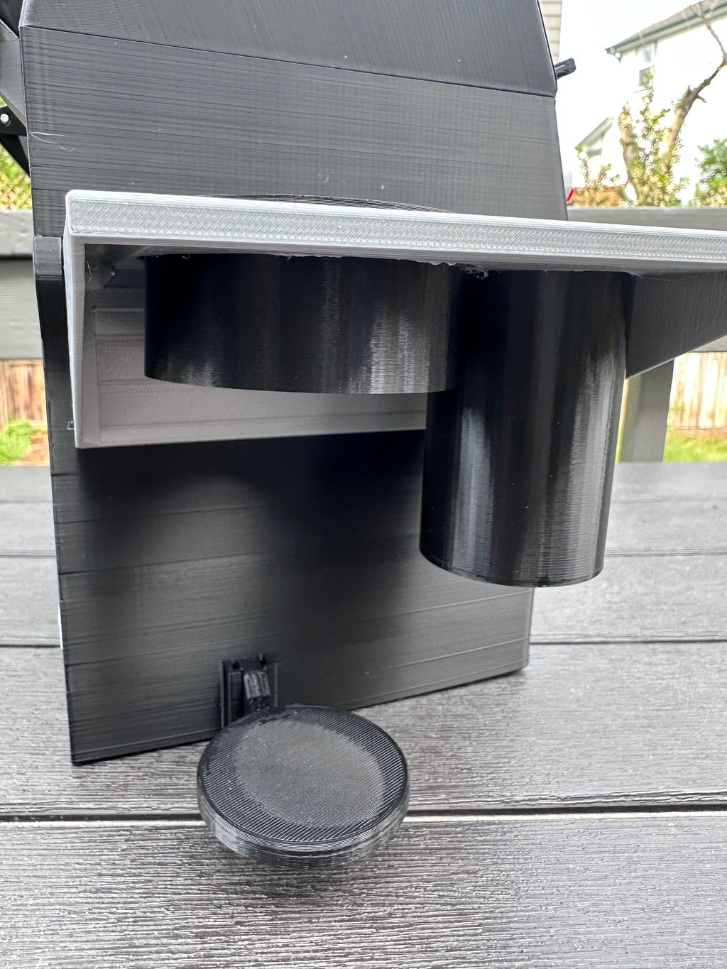Grill-Inspired BBQ Condiment Holder | Stylish and Functional Accessory for Outdoor Grilling and Dining Experiences | 3D Printed in Color