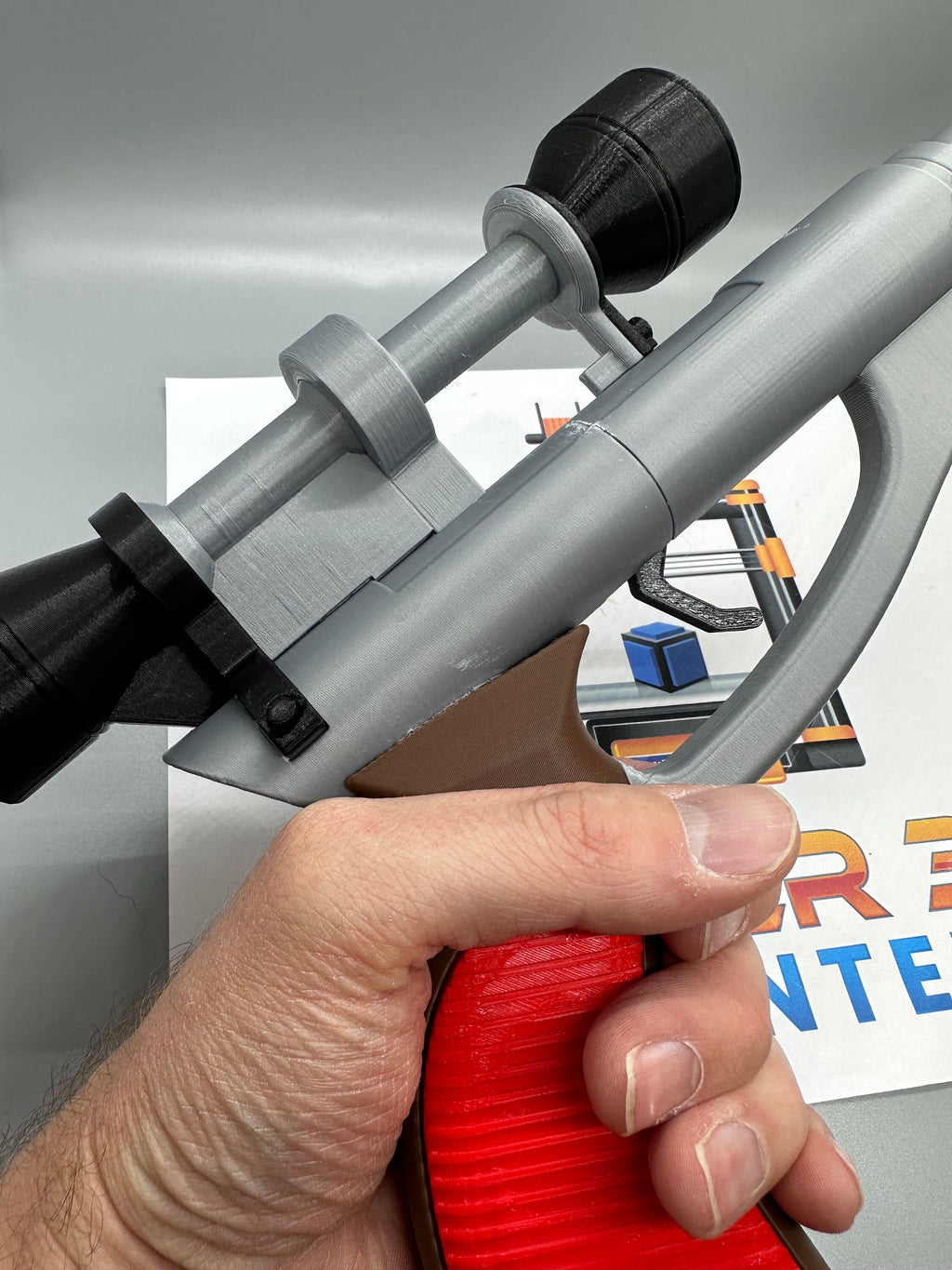 Cad Bane Blaster Toy | Fully Assembled | No Paint Required | 3D Printed | LL-30 | Clone Wars | Manadalorian | Movie Prop | Non-Functional