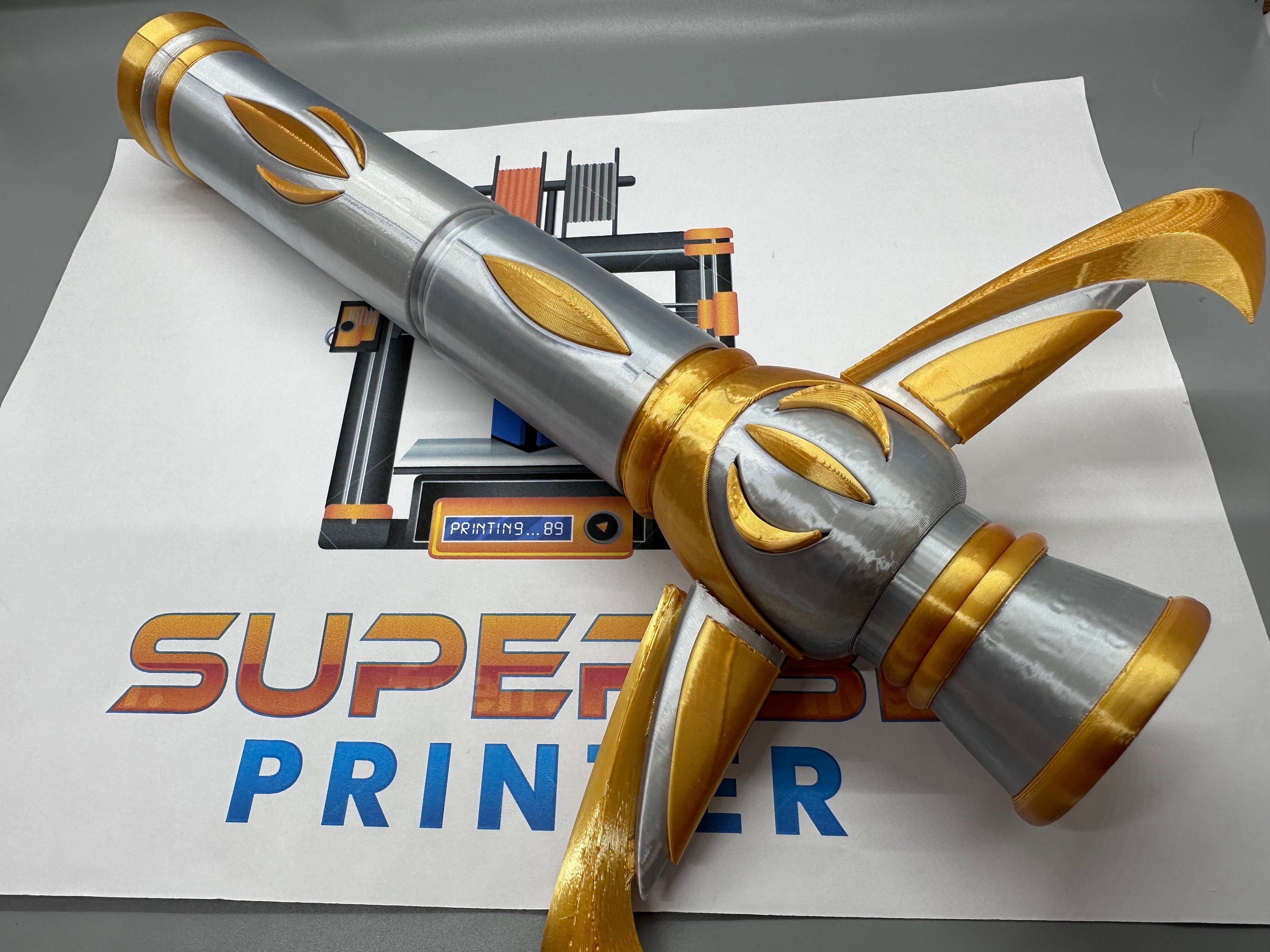 Lightsaber Bouquet Holder | Avar Kriss | High Republic | No Paint Required | 3D Printed