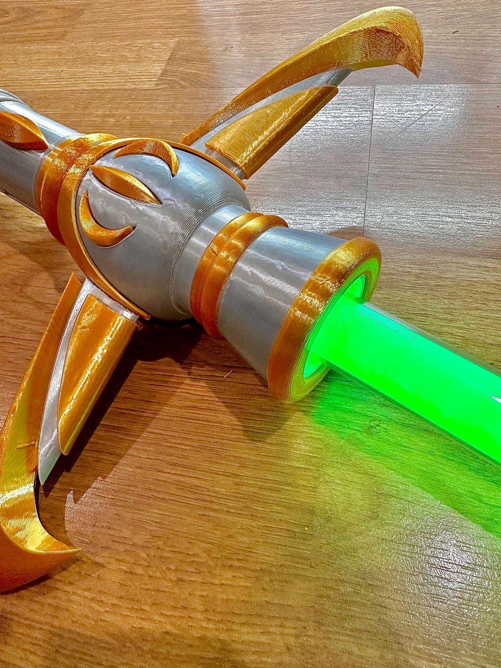 Savi Scrap | Avar Kriss' Lightsaber from the High Republic | No Paint Required | 3D Printed
