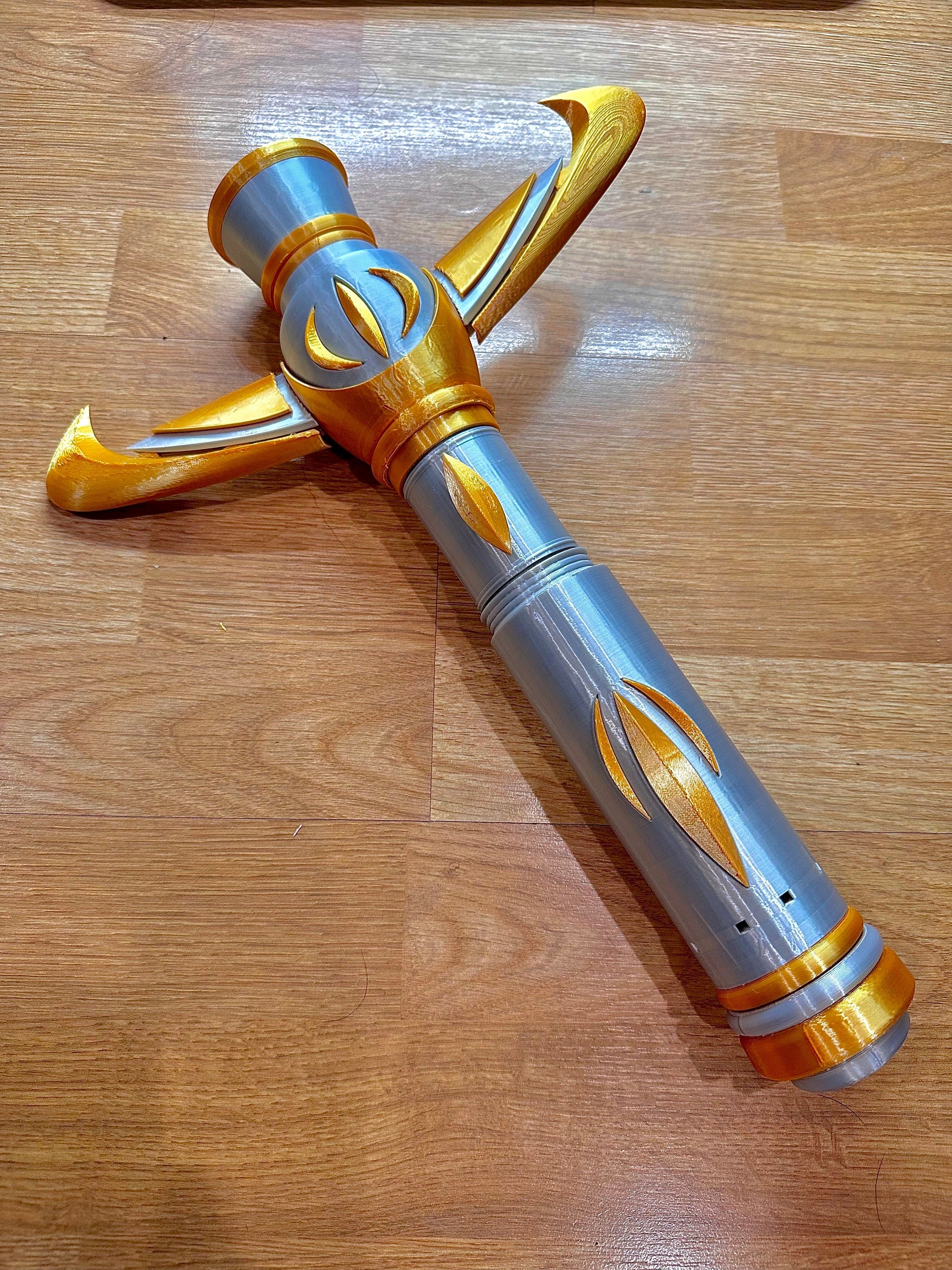 Savi Scrap | Avar Kriss' Lightsaber from the High Republic | No Paint Required | 3D Printed