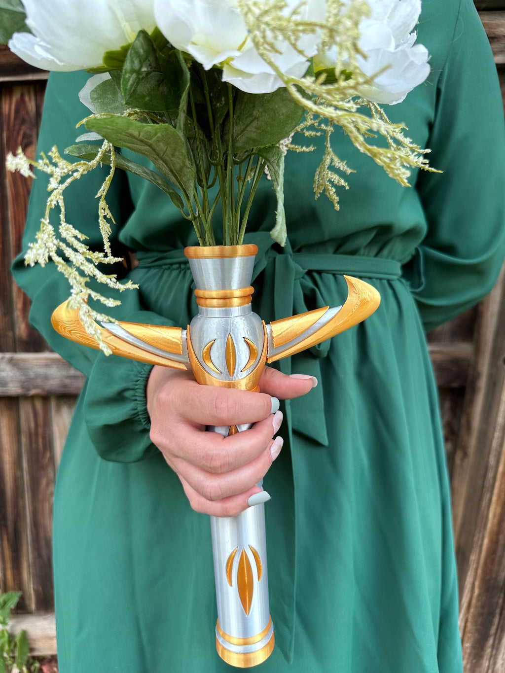 Lightsaber Bouquet Holder | Avar Kriss | High Republic | No Paint Required | 3D Printed