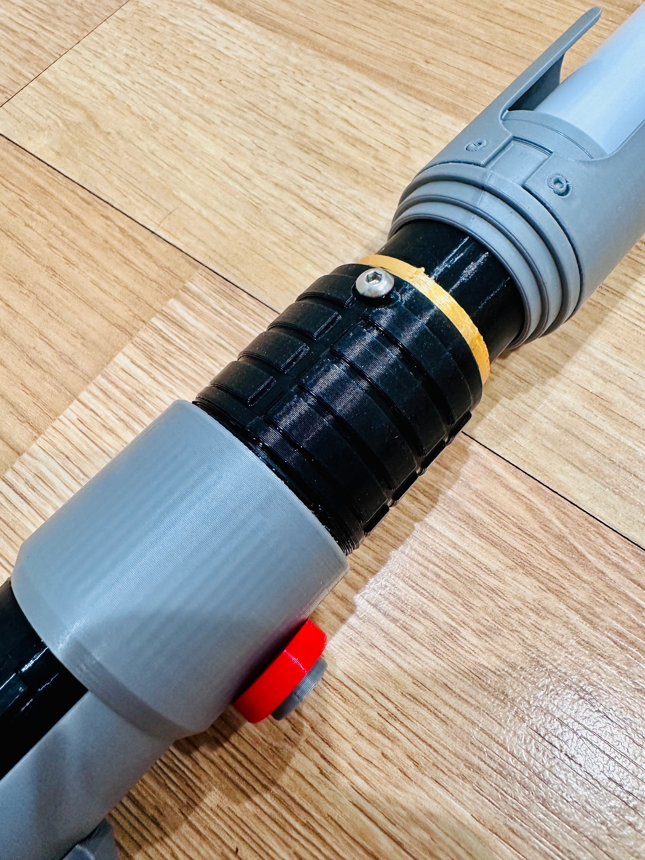 Sabine Wren Lightsaber | Working Light Up with Sound | Functional | No Paint Required | 3D Printed | Ahsoka | Ezra| Lightsaber Display Mount