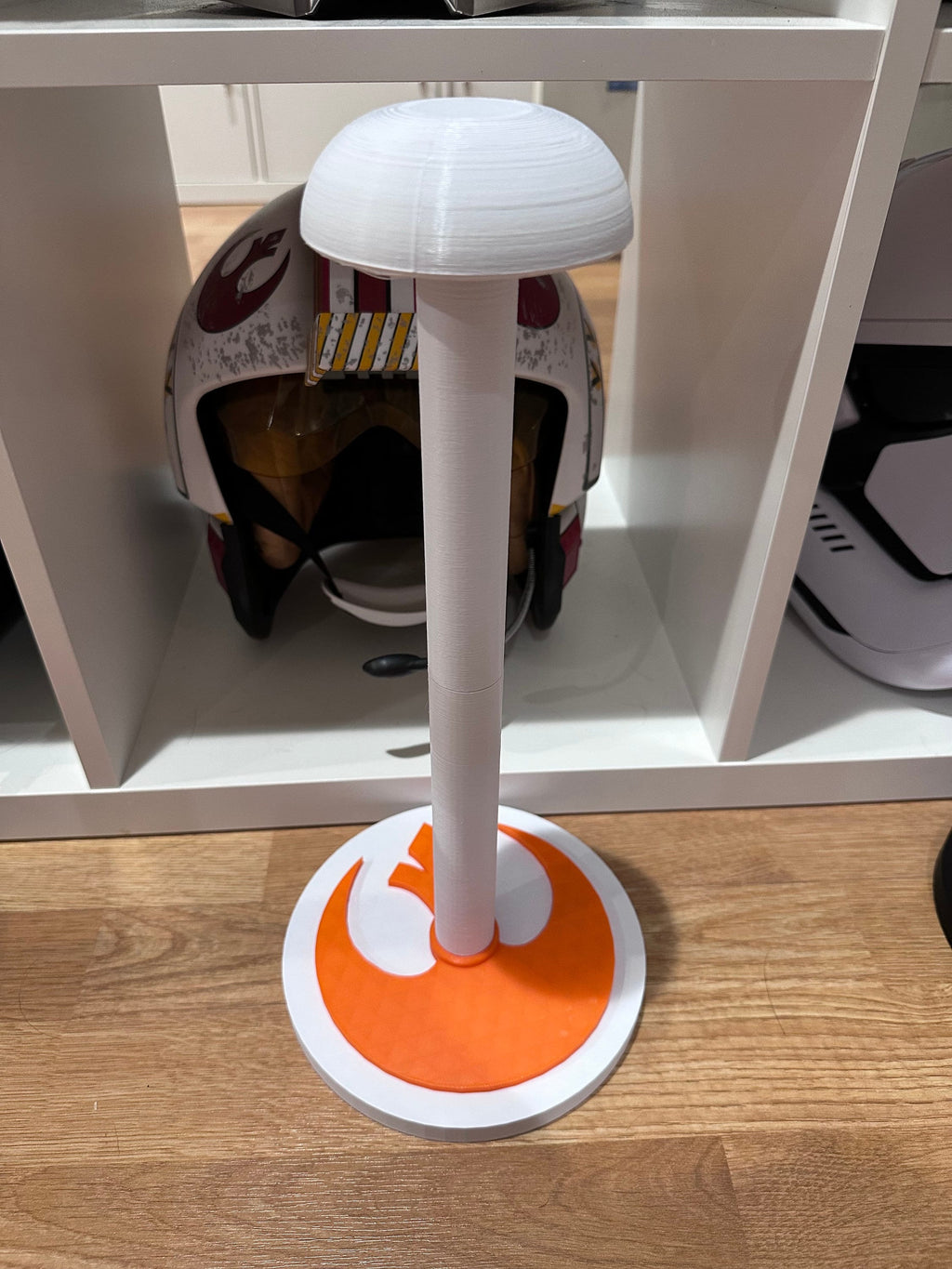 Helmet Mount Holder Display | 3D Printed | Choose Any Color | Black Series | Cosplay | Custom | Fancave