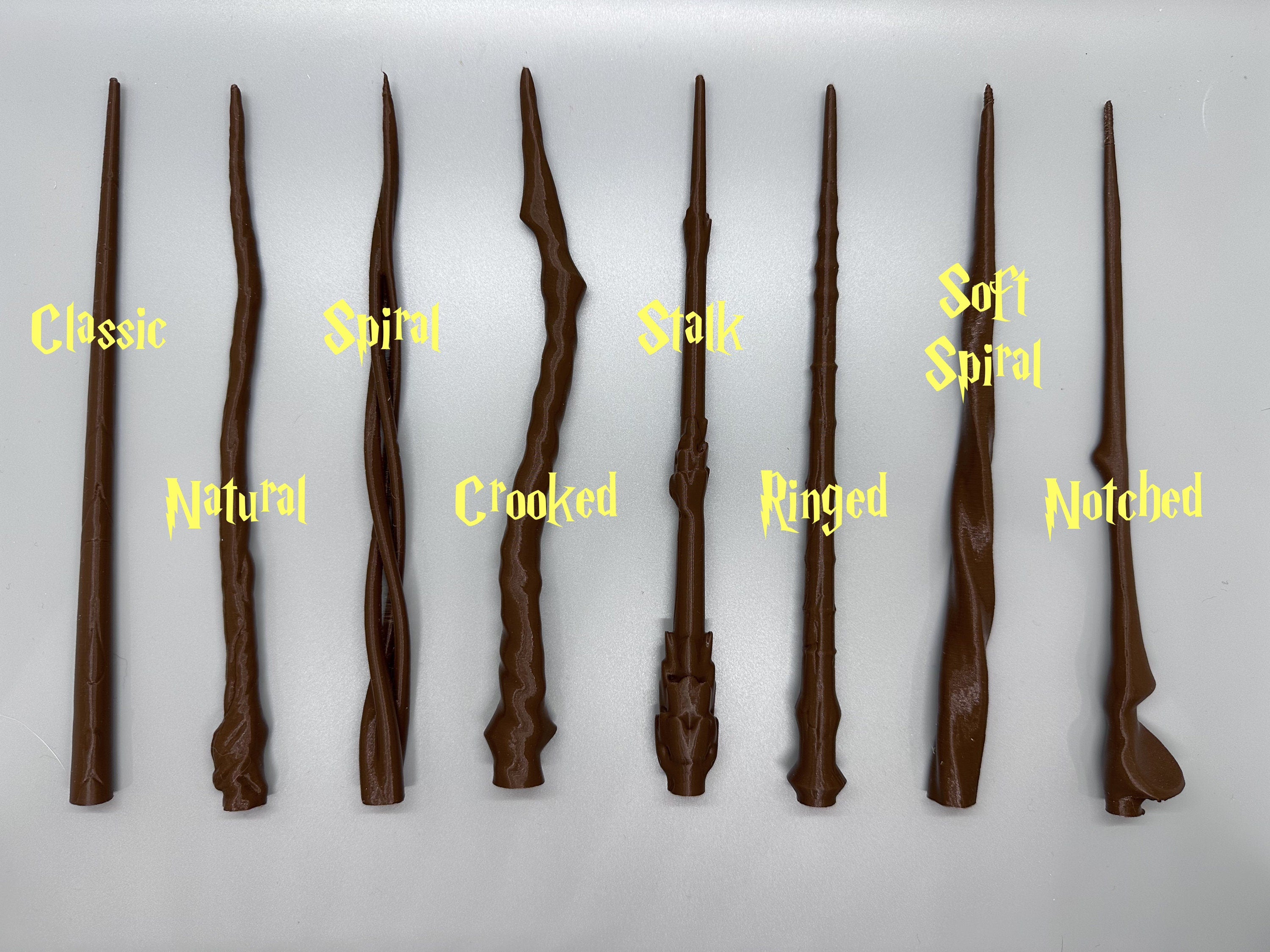 Hogwarts Legacy Wand | Modular | Pick Your Handle and Wand | Magic | 3D Printed | Wizard and Witch | Halloween | Customizable | Cosplay