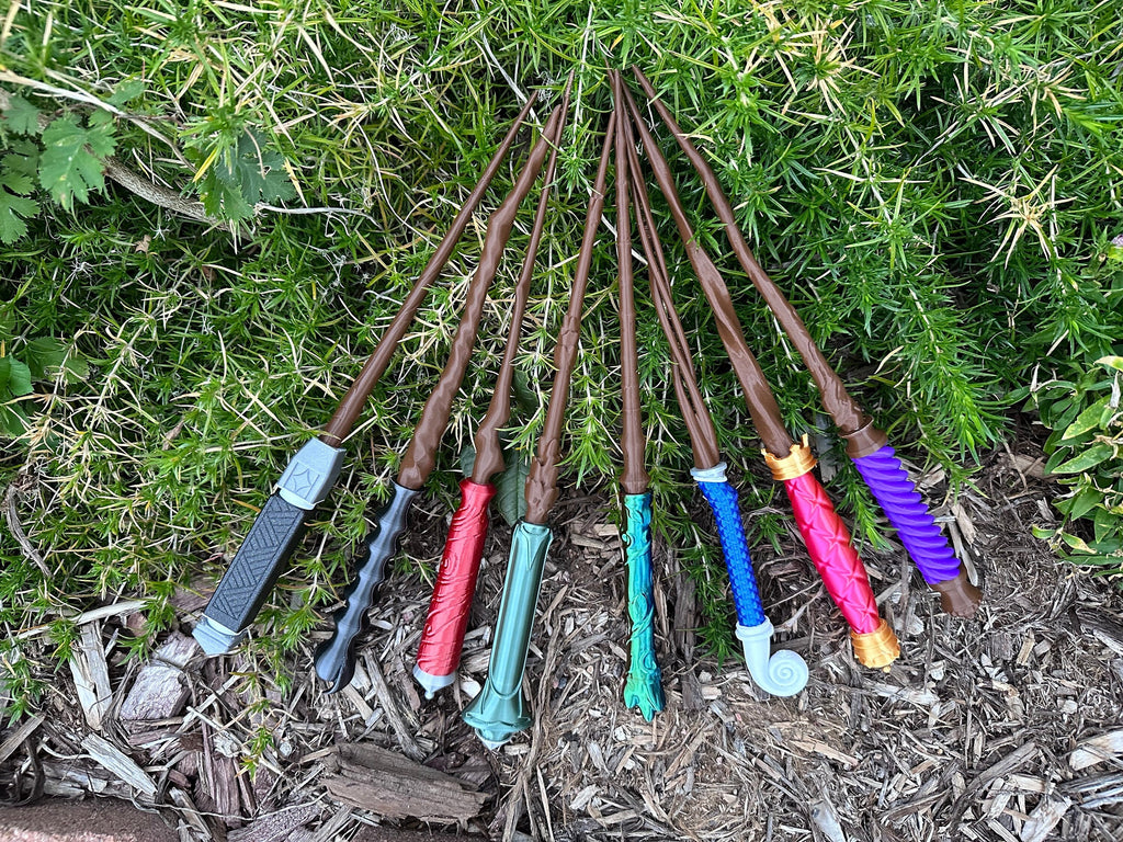 Hogwarts Legacy Wand | Modular | Pick Your Handle and Wand | Magic | 3D Printed | Wizard and Witch | Halloween | Customizable | Cosplay