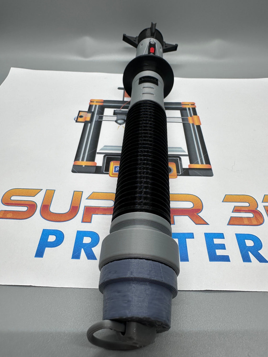 Baylan Skoll’s Lightsaber | Ahsoka | No Paint Required | 3D Printed | Galaxy's Edge | Clone Wars | Lightsaber Display Mount on Desk or Wall