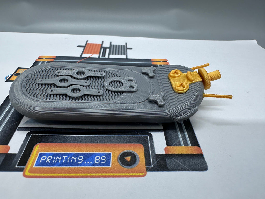 Jedi Comlink Hush-98 | No Paint Required | 3D Printed | Clone Wars | Galactic Republic | Jedi Order | Qui-Gon Jinn Costume