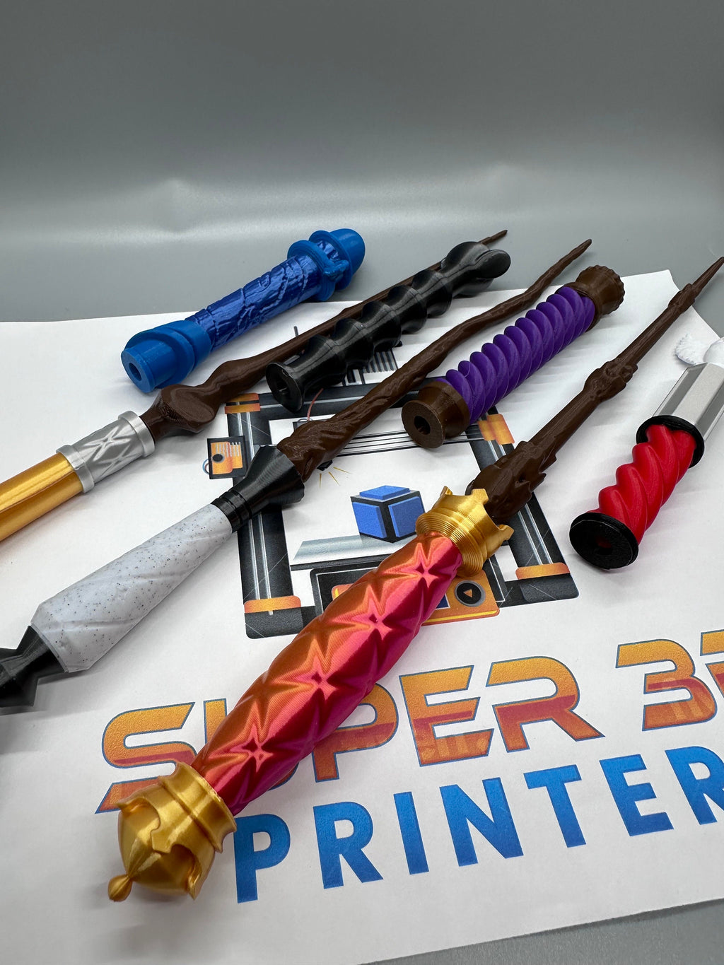 Hogwarts Legacy Wand | Modular | Pick Your Handle and Wand | Magic | 3D Printed | Wizard and Witch | Halloween | Customizable | Cosplay