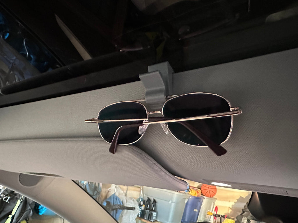Tesla Sunglasses Holder: Stylish Convenience for Model Y & 3 | Custom-fit, Secure Storage, Easy Install | Upgrade Your Drive in Seconds