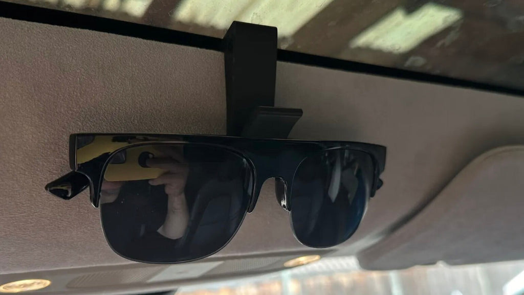 Tesla Sunglasses Holder: Stylish Convenience for Model Y & 3 | Custom-fit, Secure Storage, Easy Install | Upgrade Your Drive in Seconds