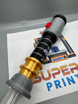 Morty's Lightsaber from Rick and Morty | In Color | Sound and Lights | 3D Printed | Lamp | Actual Electronic Lightsaber Lamp