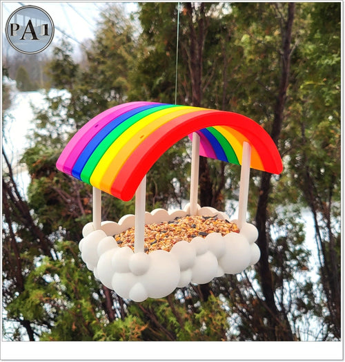 Bird Feeder | Under The Rainbow | 3D Printed