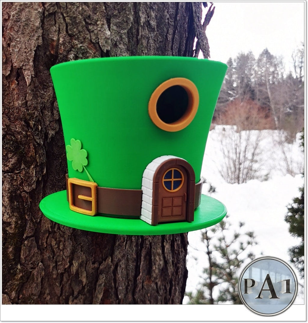 Bird House | Leprechaun Hat | 3D Printed