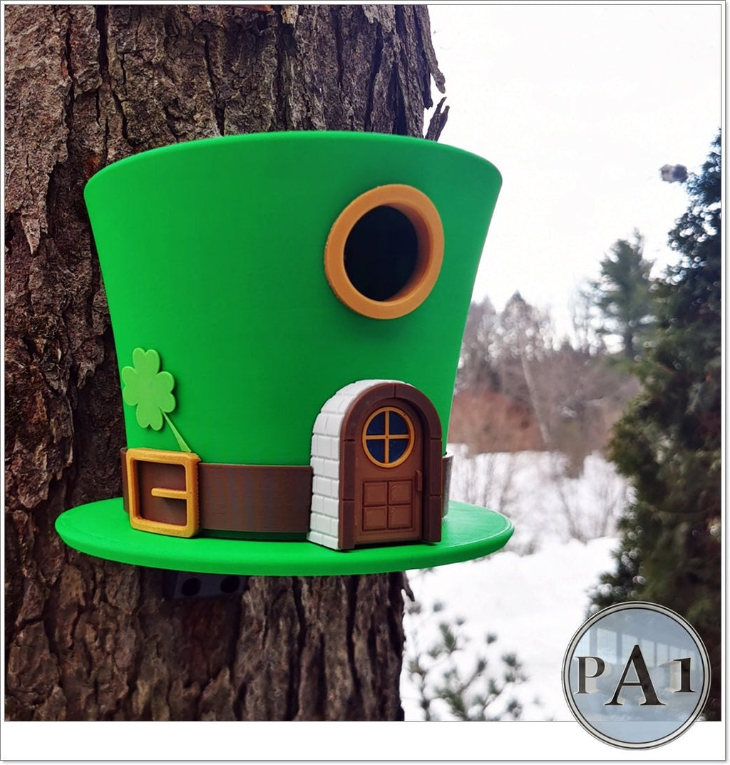 Bird House | Leprechaun Hat | 3D Printed
