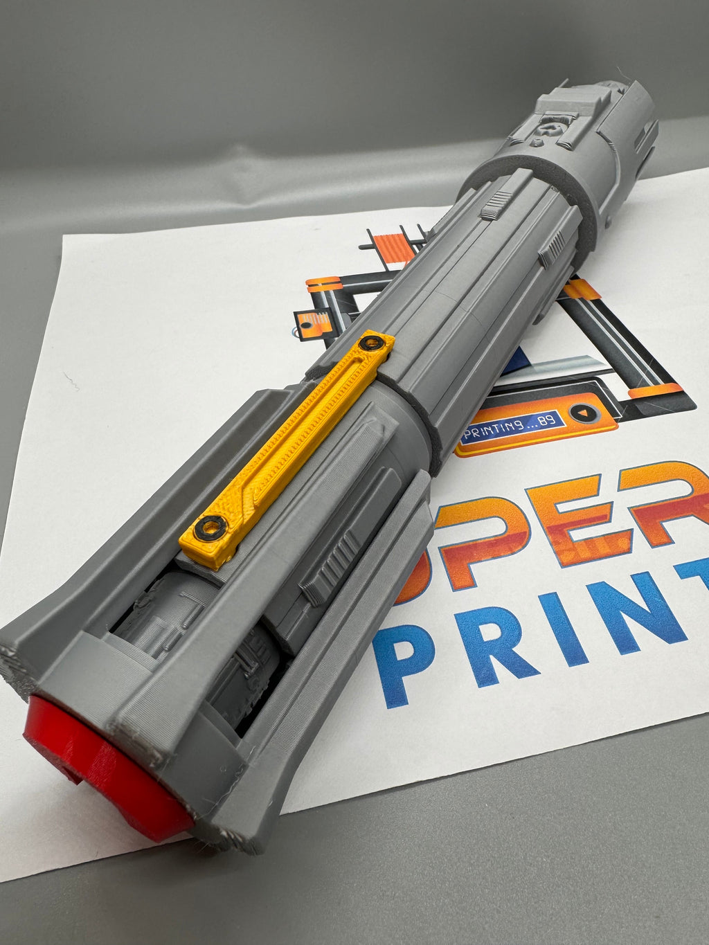 Ben Solo's Lightsaber Bouquet Holder| Full Color | No Paint Required | 3D Printed | Star Wars Wedding