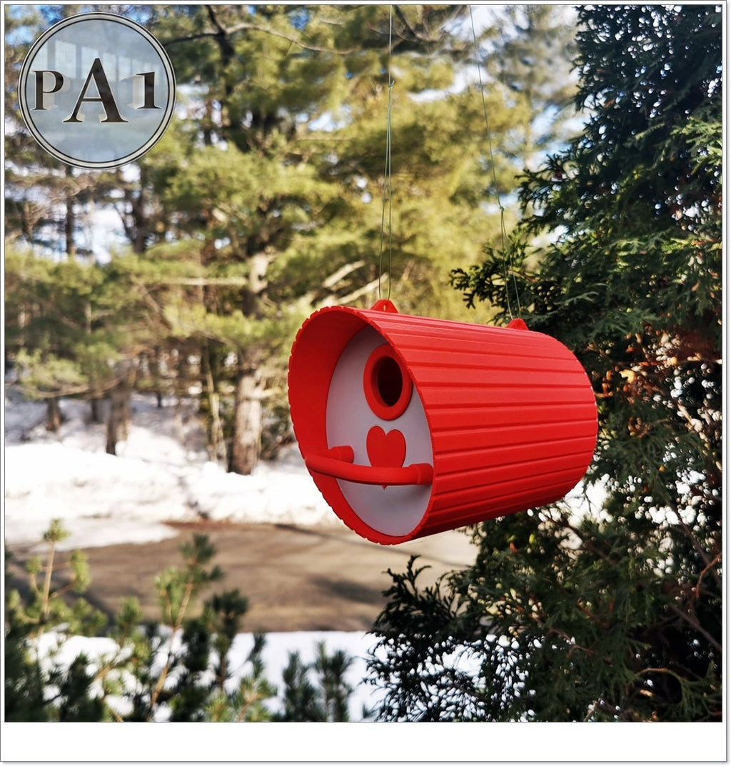 Bird House | Classic Barrel | 3D Printed