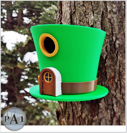 Bird House | Leprechaun Hat | 3D Printed