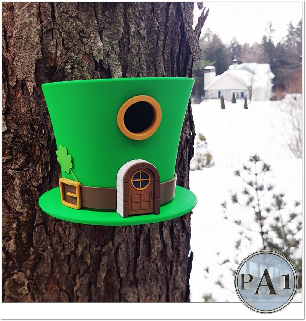 Bird House | Leprechaun Hat | 3D Printed