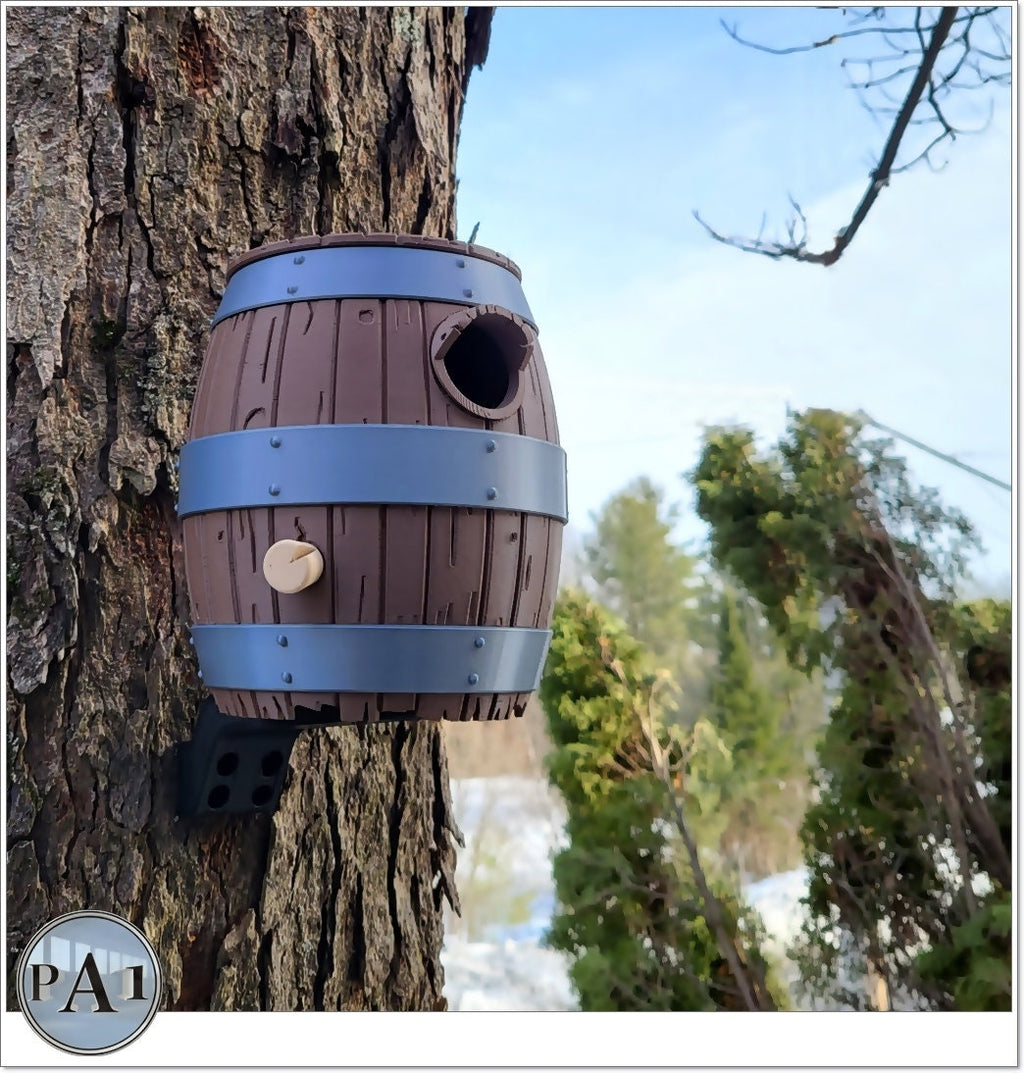 Bird House | The Old Barrel | 3D Printed