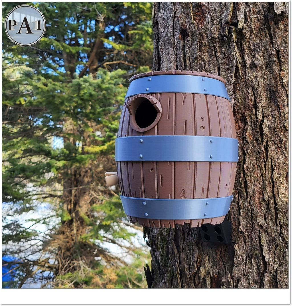Bird House | The Old Barrel | 3D Printed