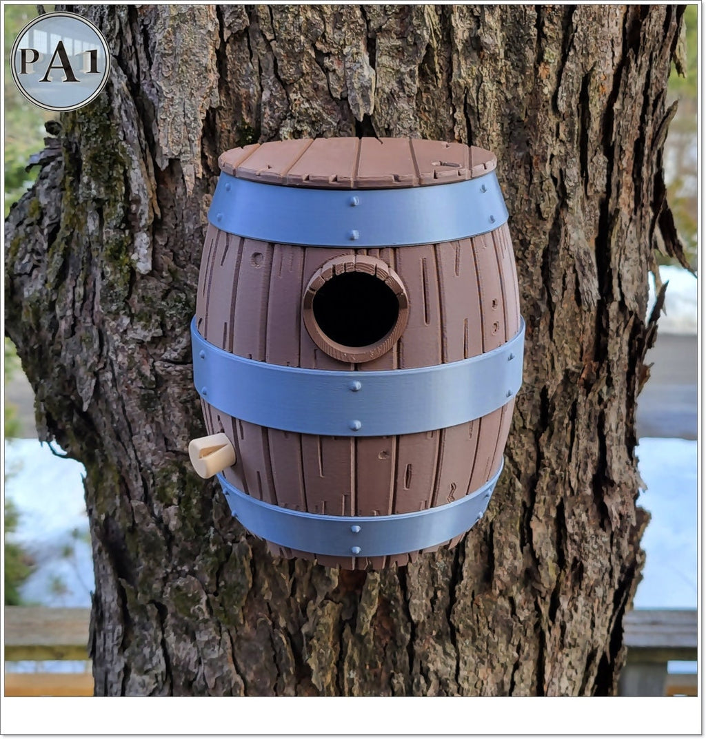 Bird House | The Old Barrel | 3D Printed