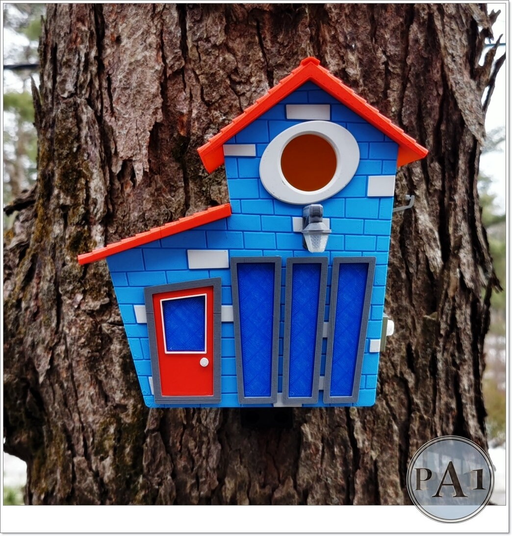 Bird House | Toon House v2 | 3D Printed
