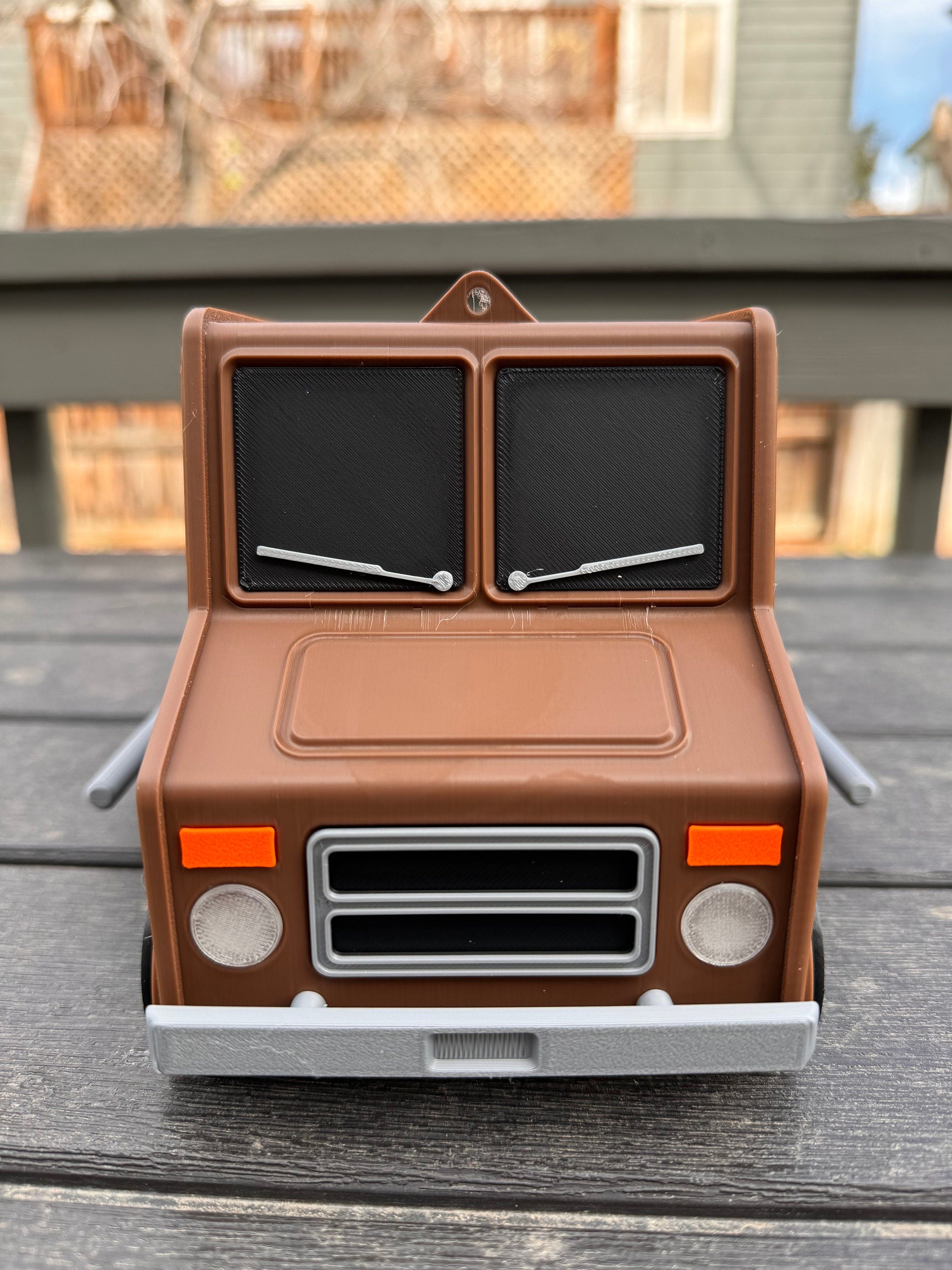 Bird Feeder | UPS Truck | 3D Printed