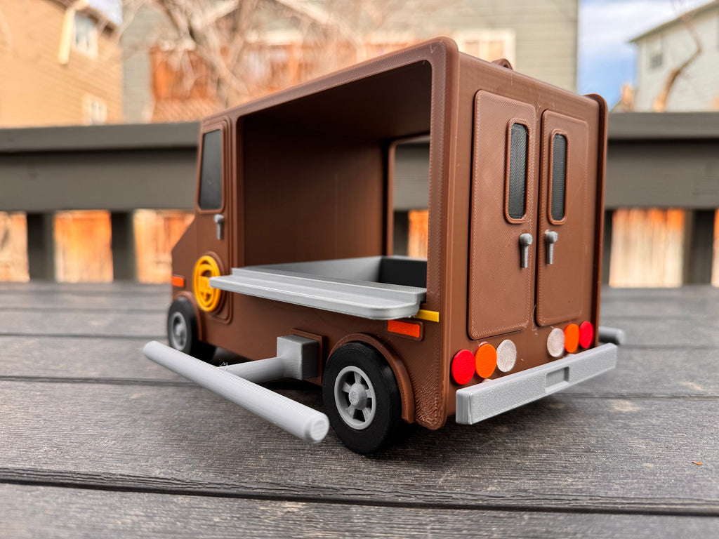 Bird Feeder | UPS Truck | 3D Printed