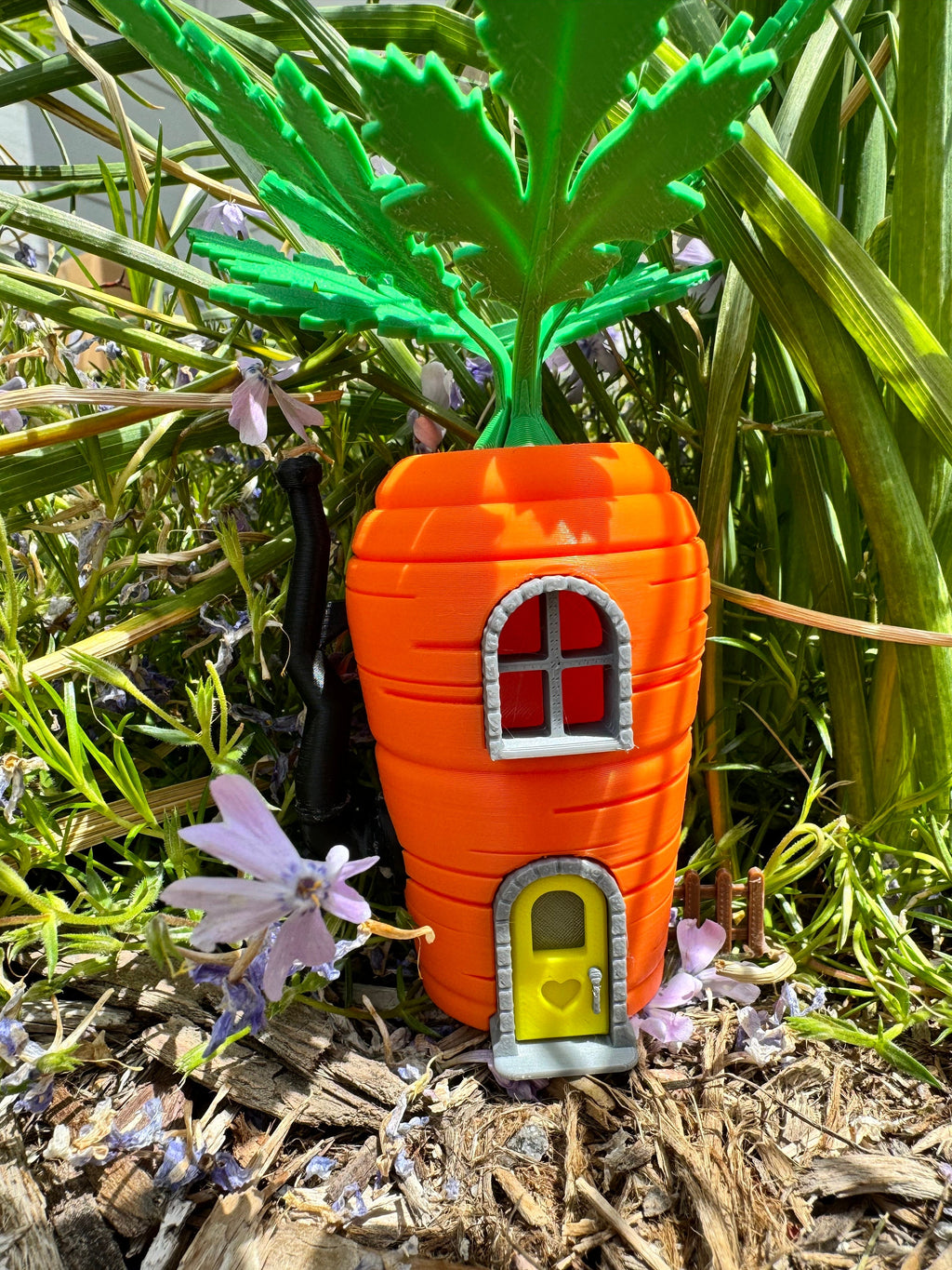 Enchanted Orchard: 3D Printed Summer Fruit and Veggie Fairy Garden | In Color | Whimsical Miniature Wonderland for Fairies and Garden Lovers
