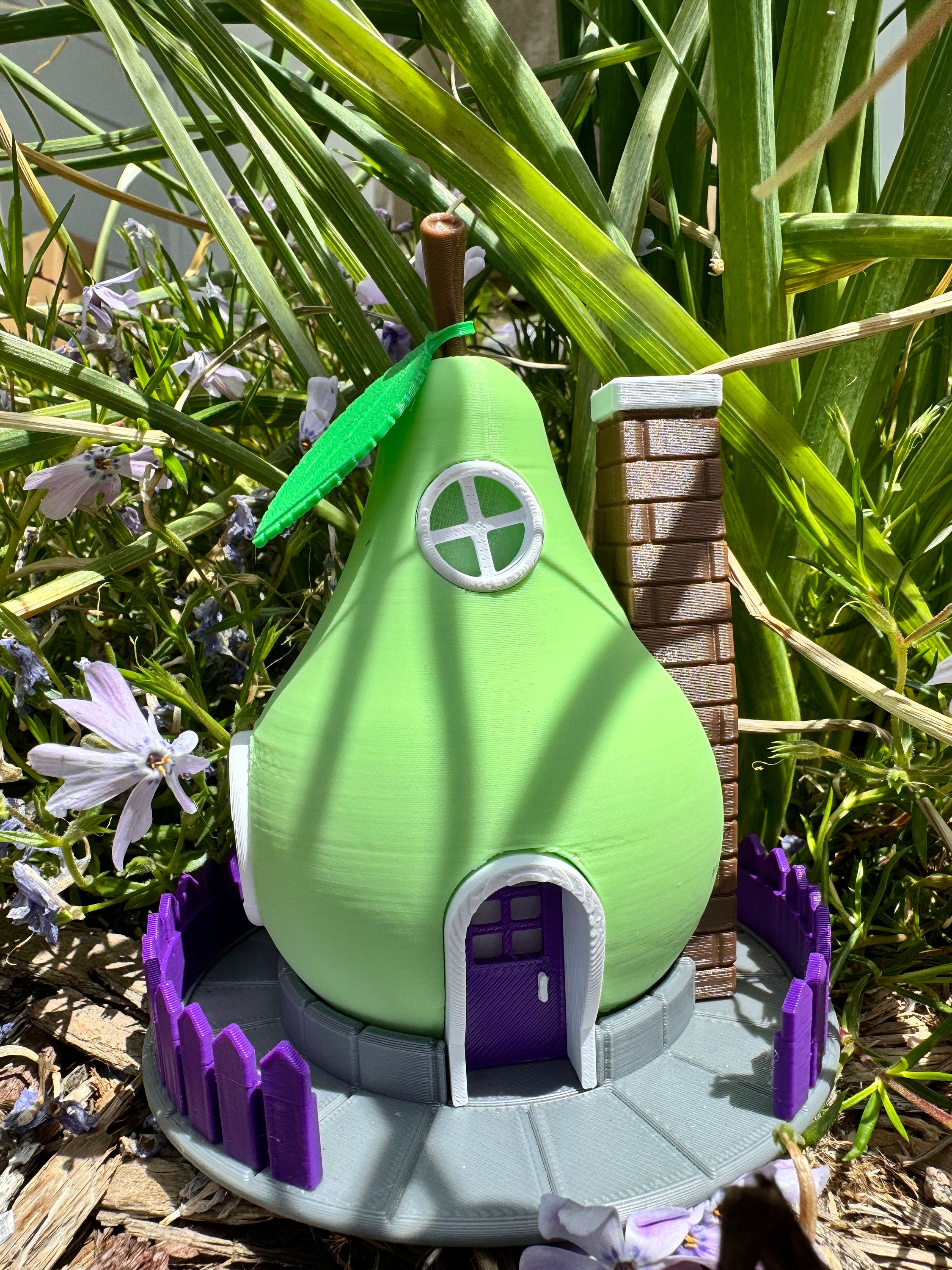 Enchanted Orchard: 3D Printed Summer Fruit and Veggie Fairy Garden | In Color | Whimsical Miniature Wonderland for Fairies and Garden Lovers