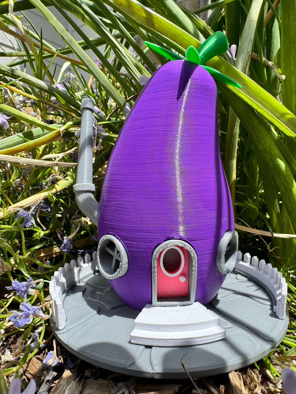 Enchanted Orchard: 3D Printed Summer Fruit and Veggie Fairy Garden | In Color | Whimsical Miniature Wonderland for Fairies and Garden Lovers