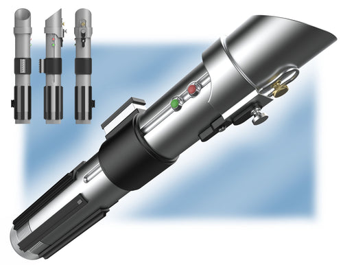 Anakin Skywalker's First Lightsaber | No Paint Required | 3D Printed | Attack of the Clones | Lightsaber Display Mount on Desk or Wall