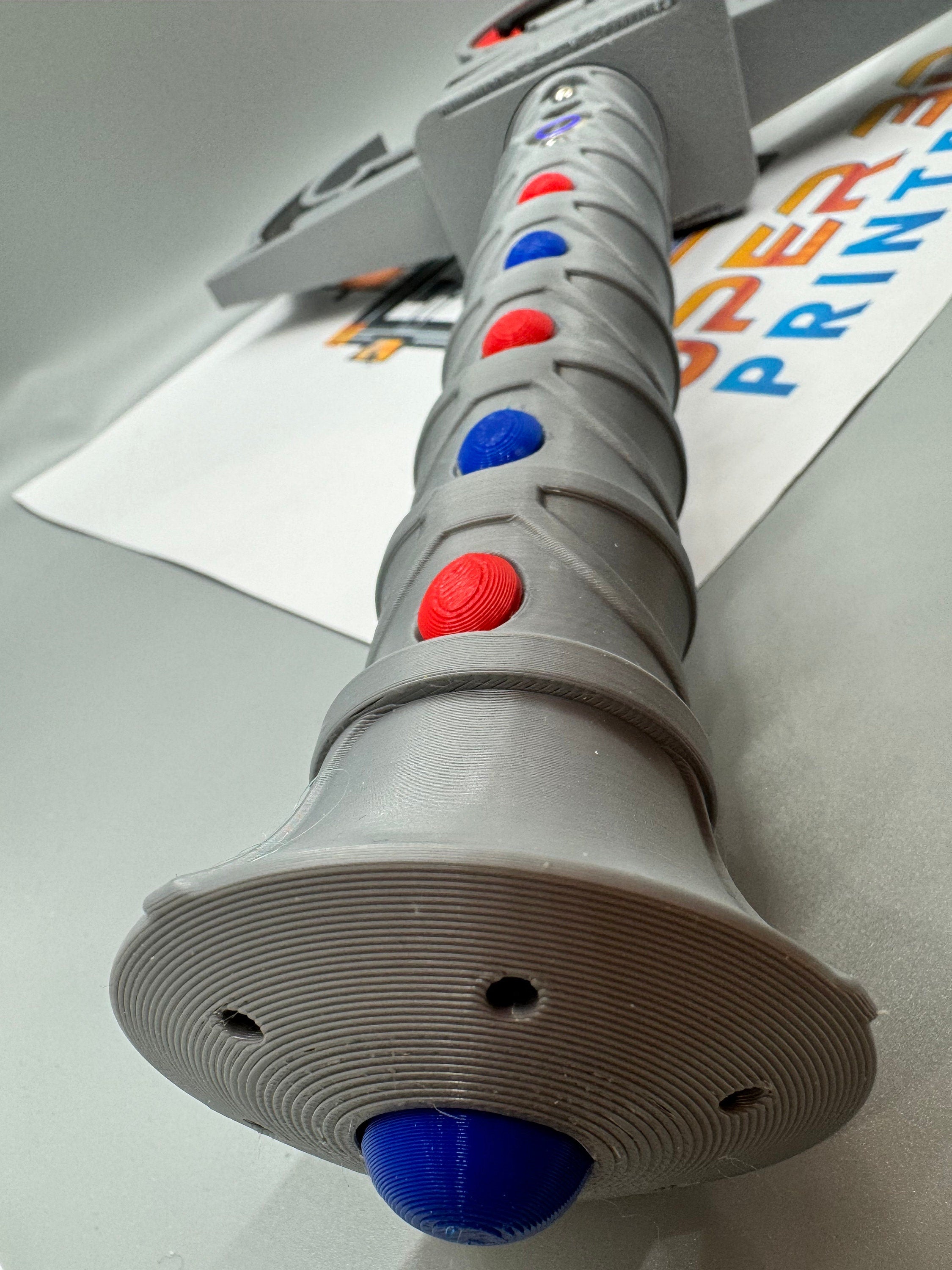 Thundercats Sword of Omens Lightsaber: 3D Printed, Light-Up with Sound