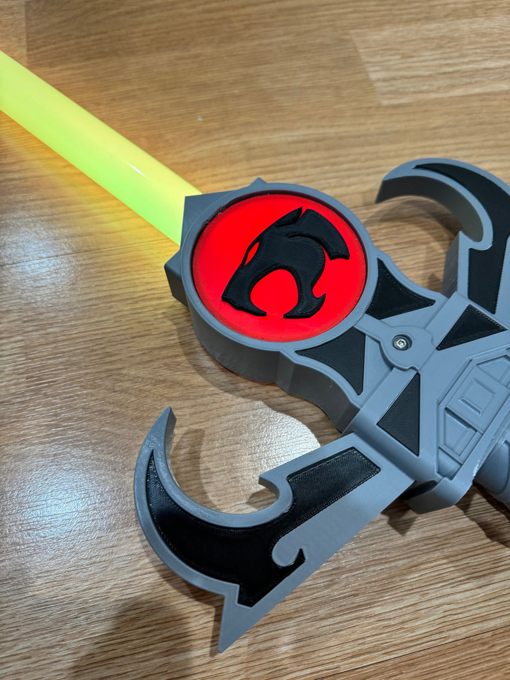 Thundercats Sword of Omens Lightsaber: 3D Printed, Light-Up with Sound