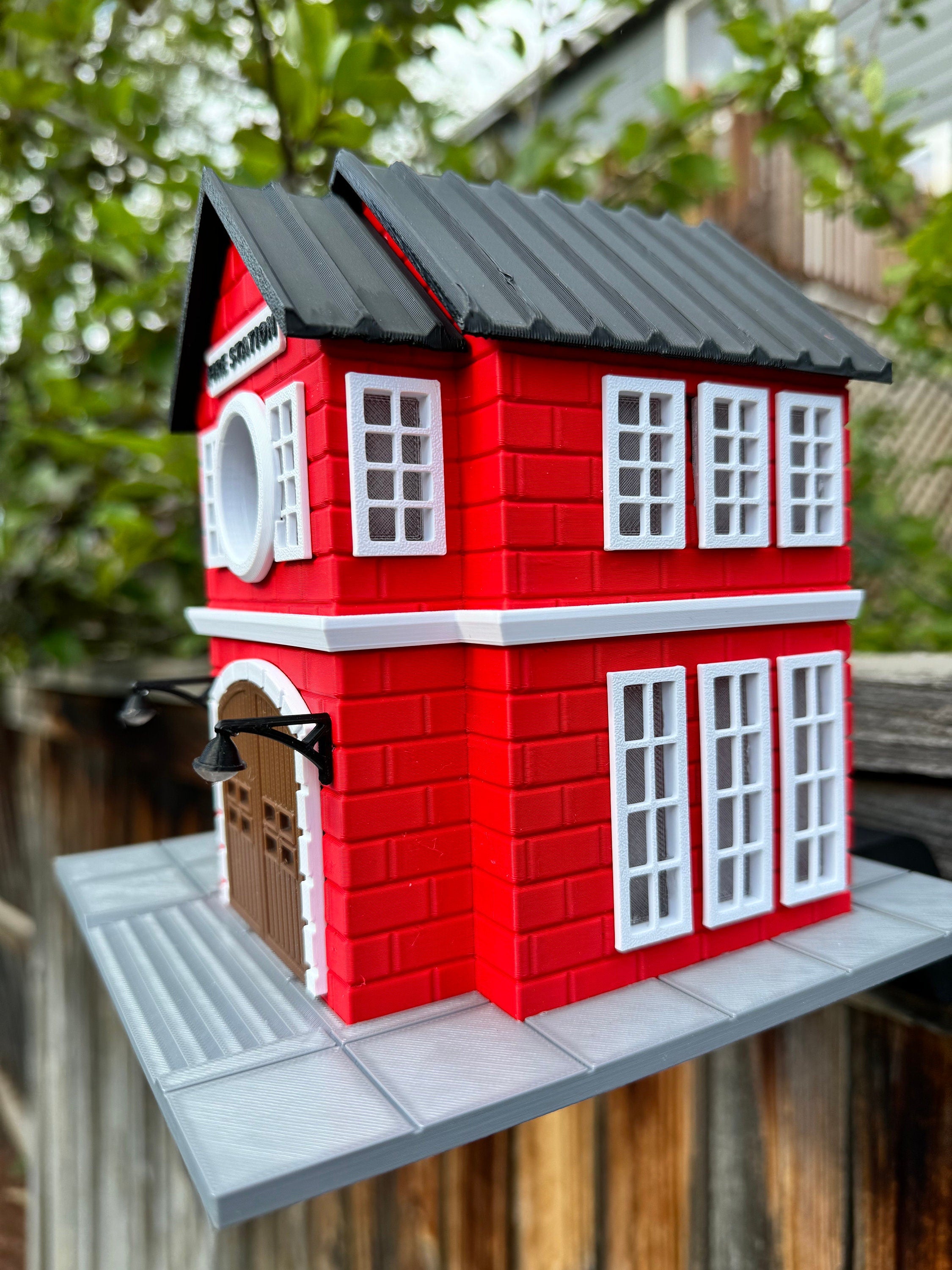 Bird House | Fire Station | 3D Printed