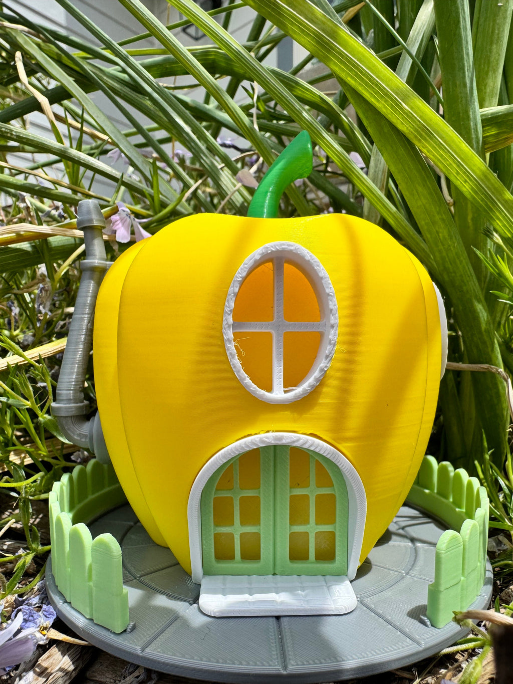 Enchanted Orchard: 3D Printed Summer Fruit and Veggie Fairy Garden | In Color | Whimsical Miniature Wonderland for Fairies and Garden Lovers
