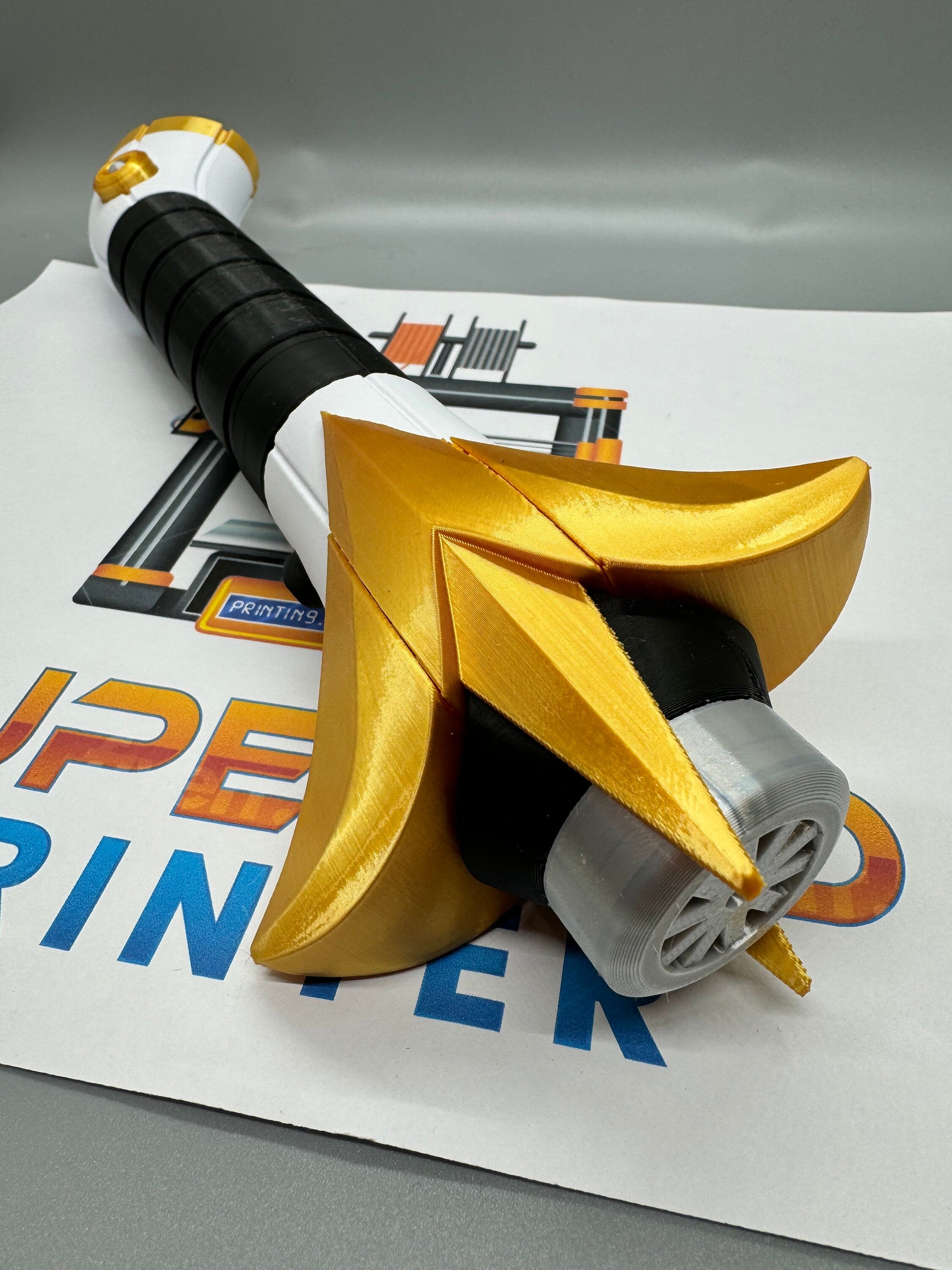 Cohmac Vitus Lightsaber: High Republic 3D Printed Prop