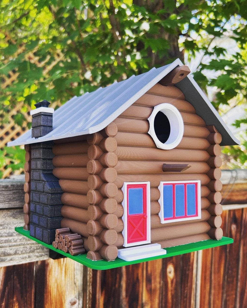 Bird House | Log House | 3D Printed