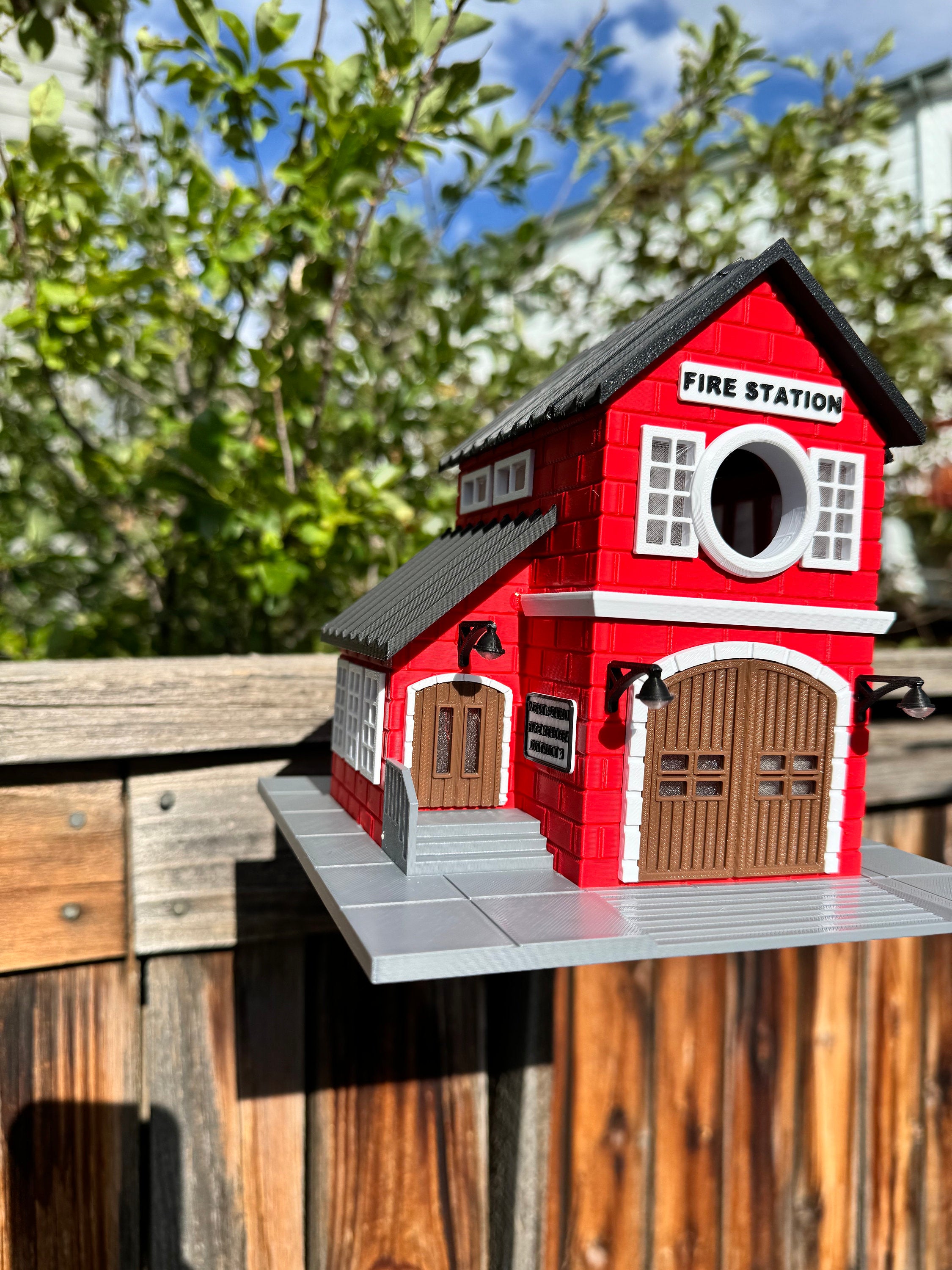 Bird House | Fire Station | 3D Printed
