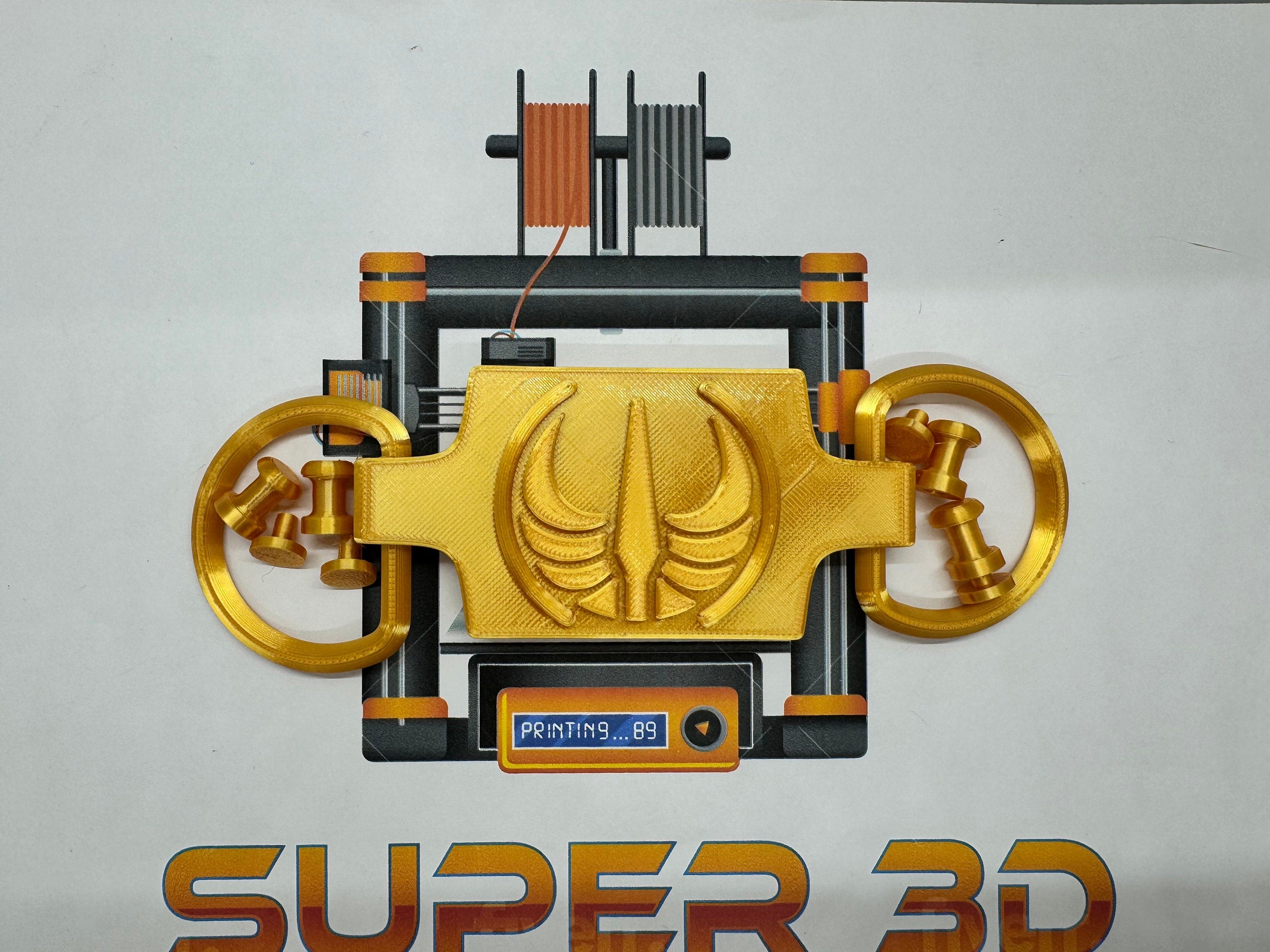 Belt Buckles | High Republic Jedi Order| 3D Printed Plastic | Acolyte | Cosplay Costume