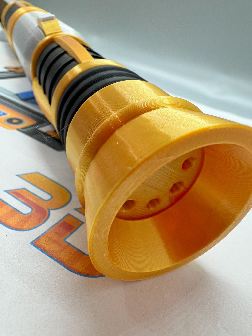 Bell Zettifar Lightsaber: 3D Printed High Republic Prop