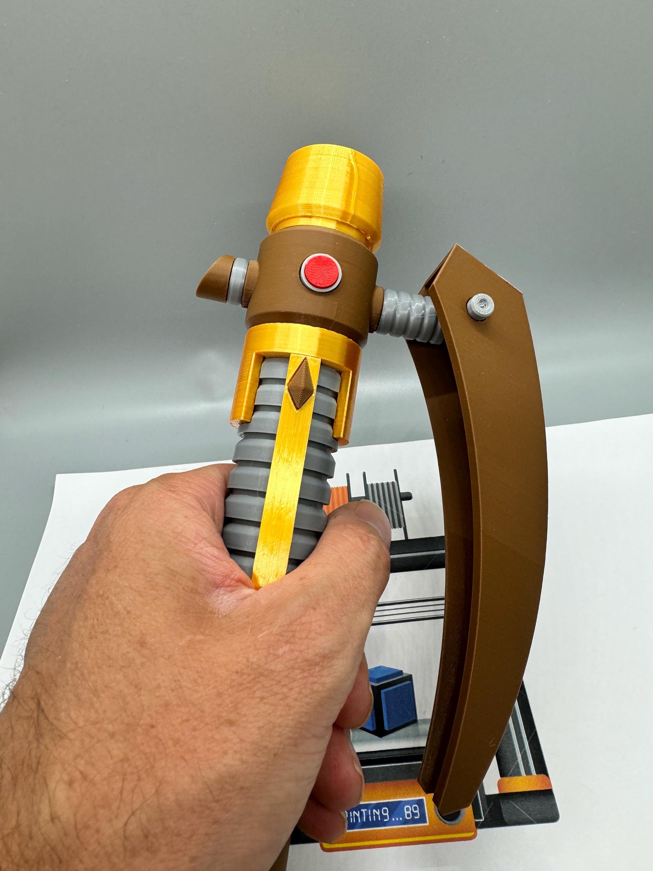 Sskeer's Lightsaber: 3D Printed High Republic Prop