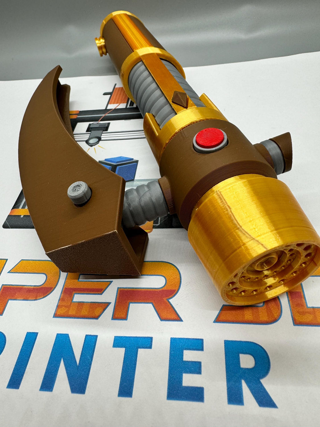Sskeer's Lightsaber: 3D Printed High Republic Prop
