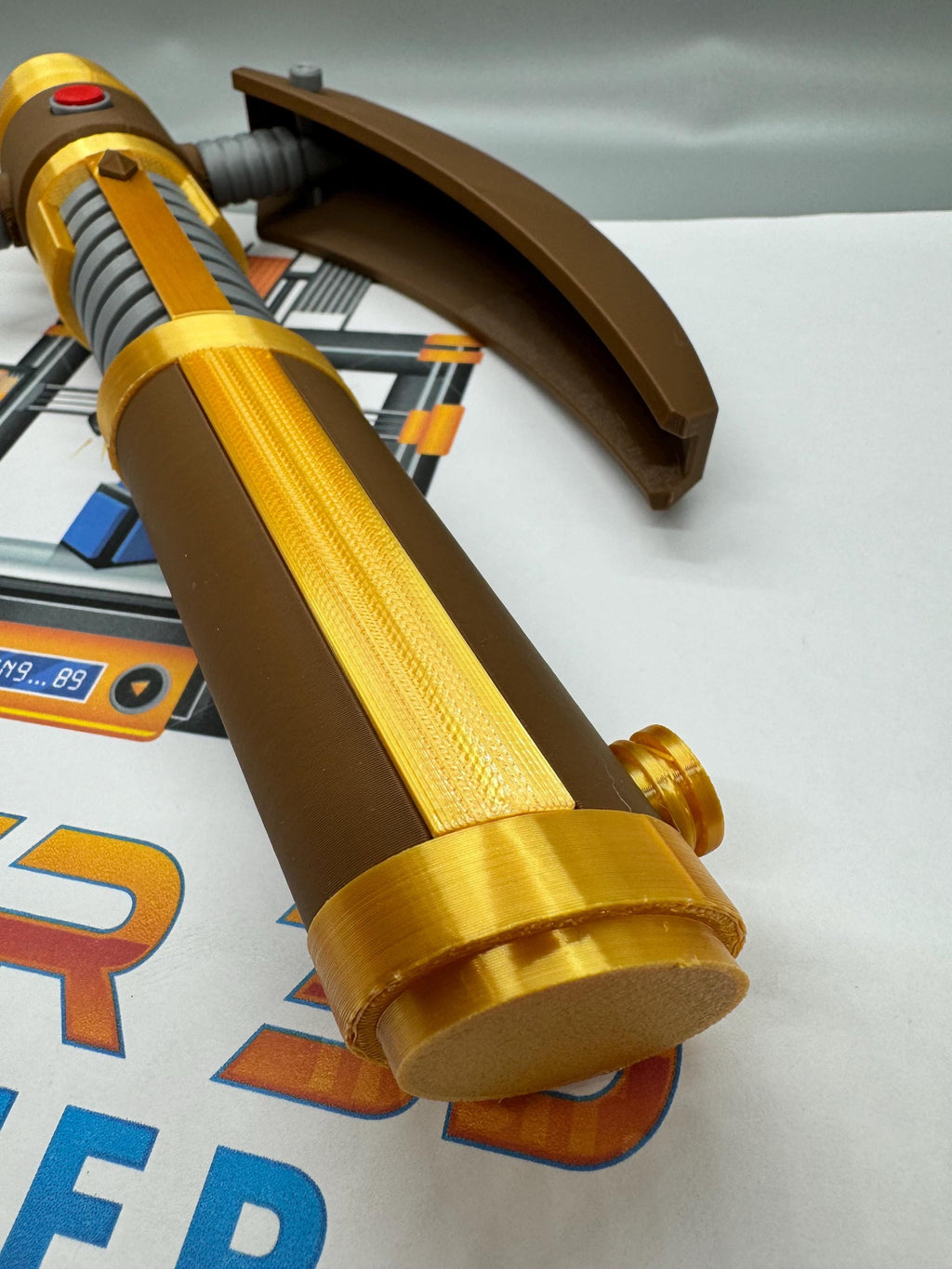 Sskeer's Lightsaber: 3D Printed High Republic Prop