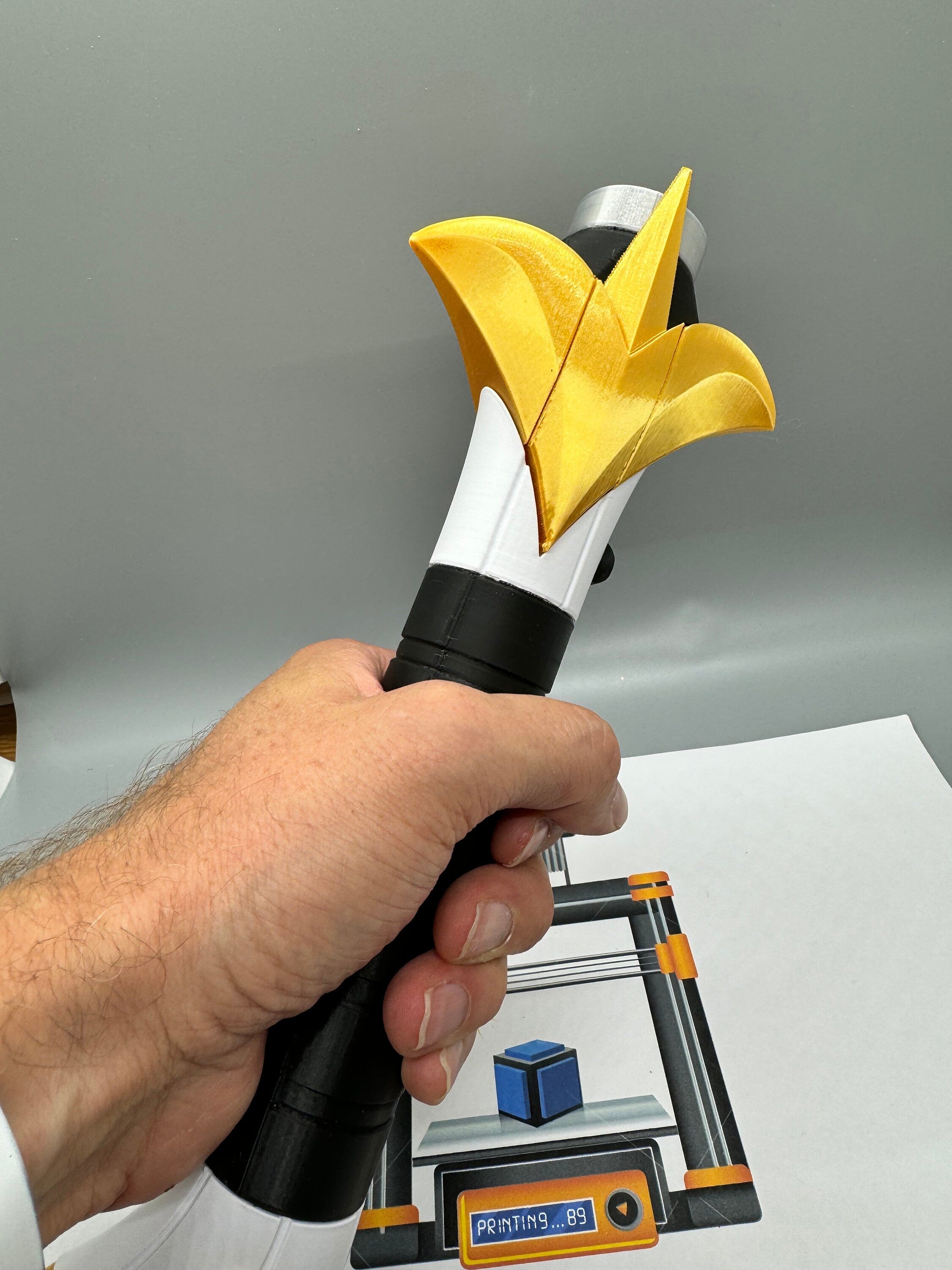 Cohmac Vitus Lightsaber: High Republic 3D Printed Prop