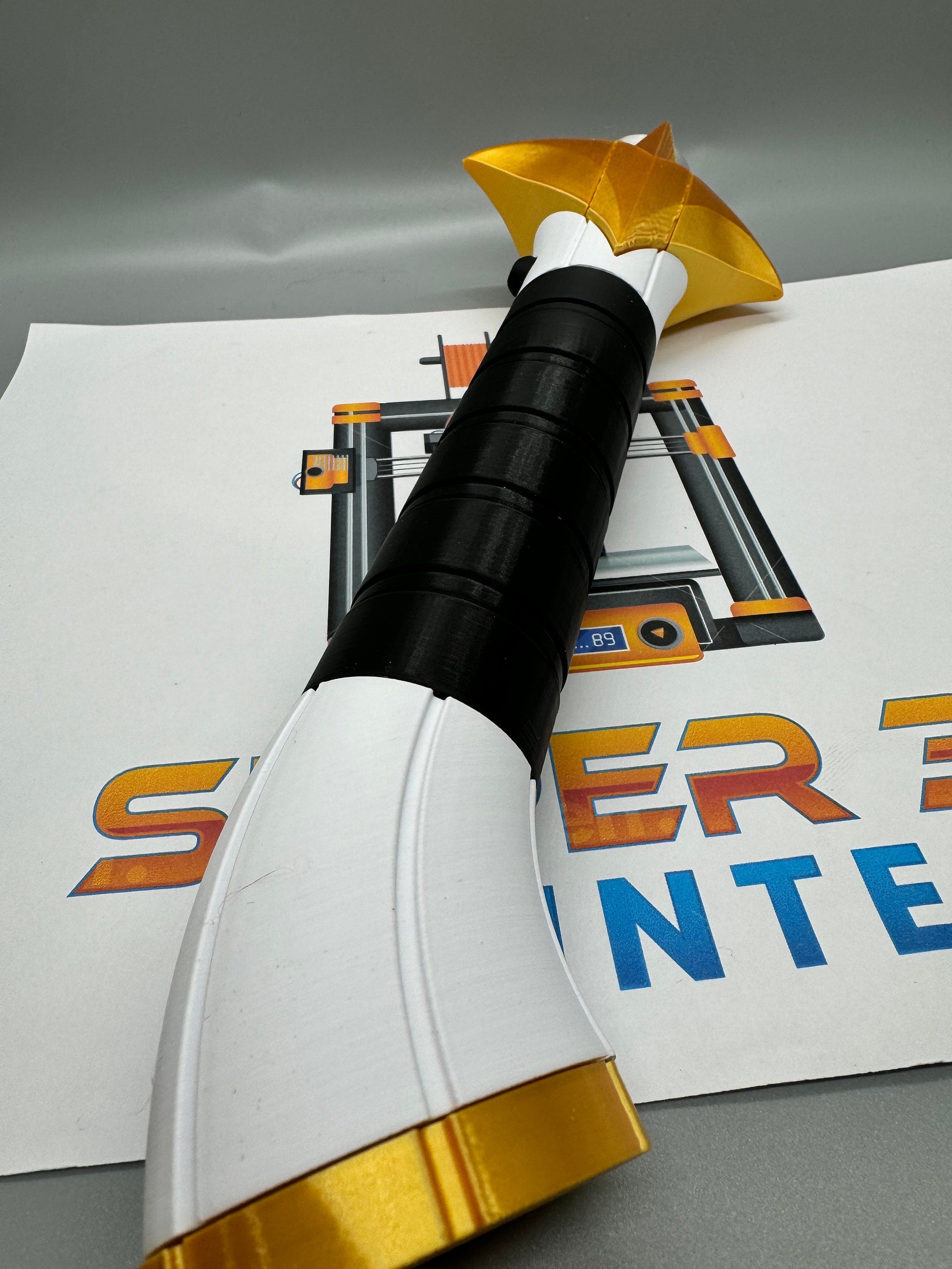 Cohmac Vitus Lightsaber: High Republic 3D Printed Prop