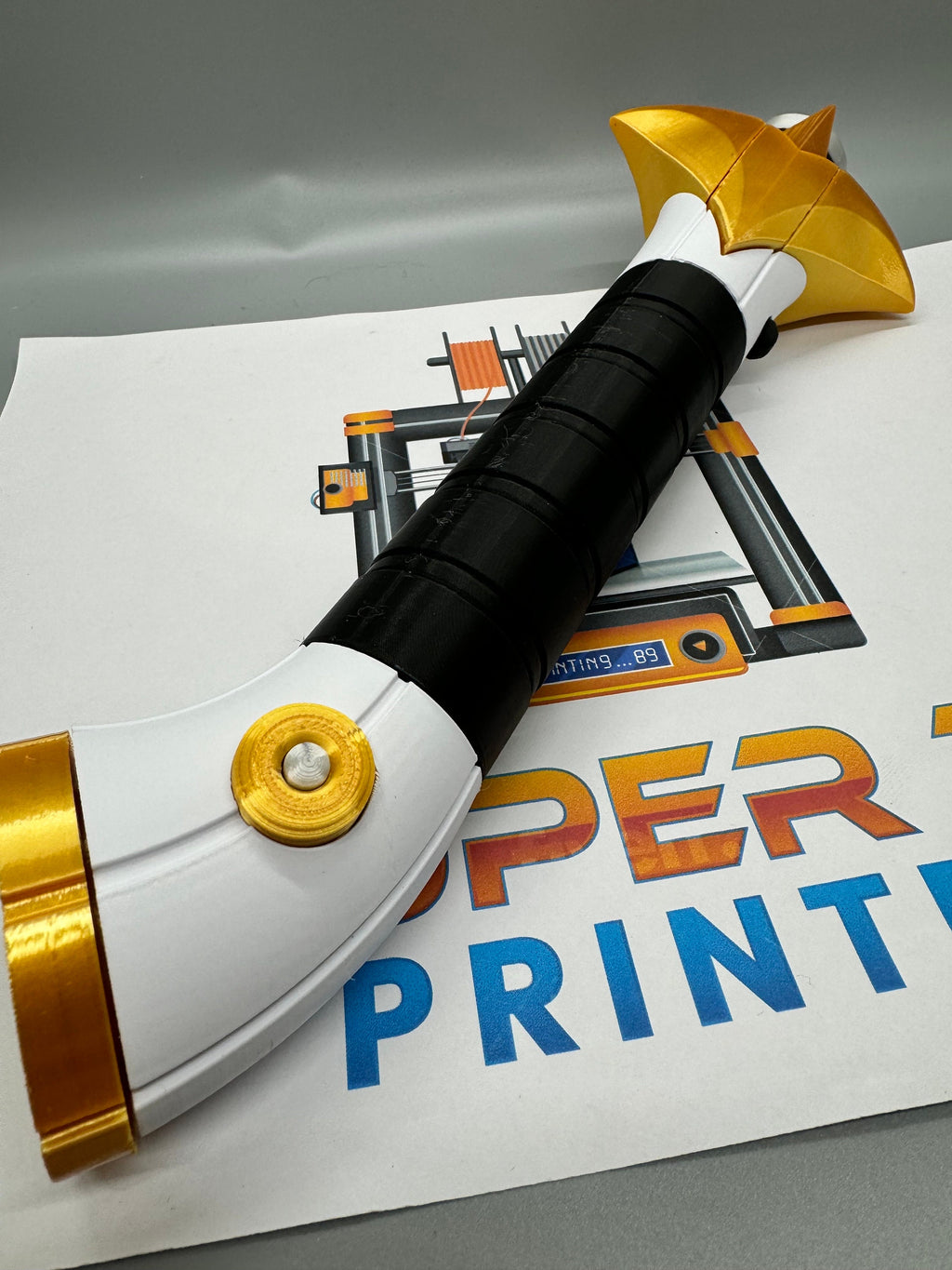 Cohmac Vitus Lightsaber: High Republic 3D Printed Prop