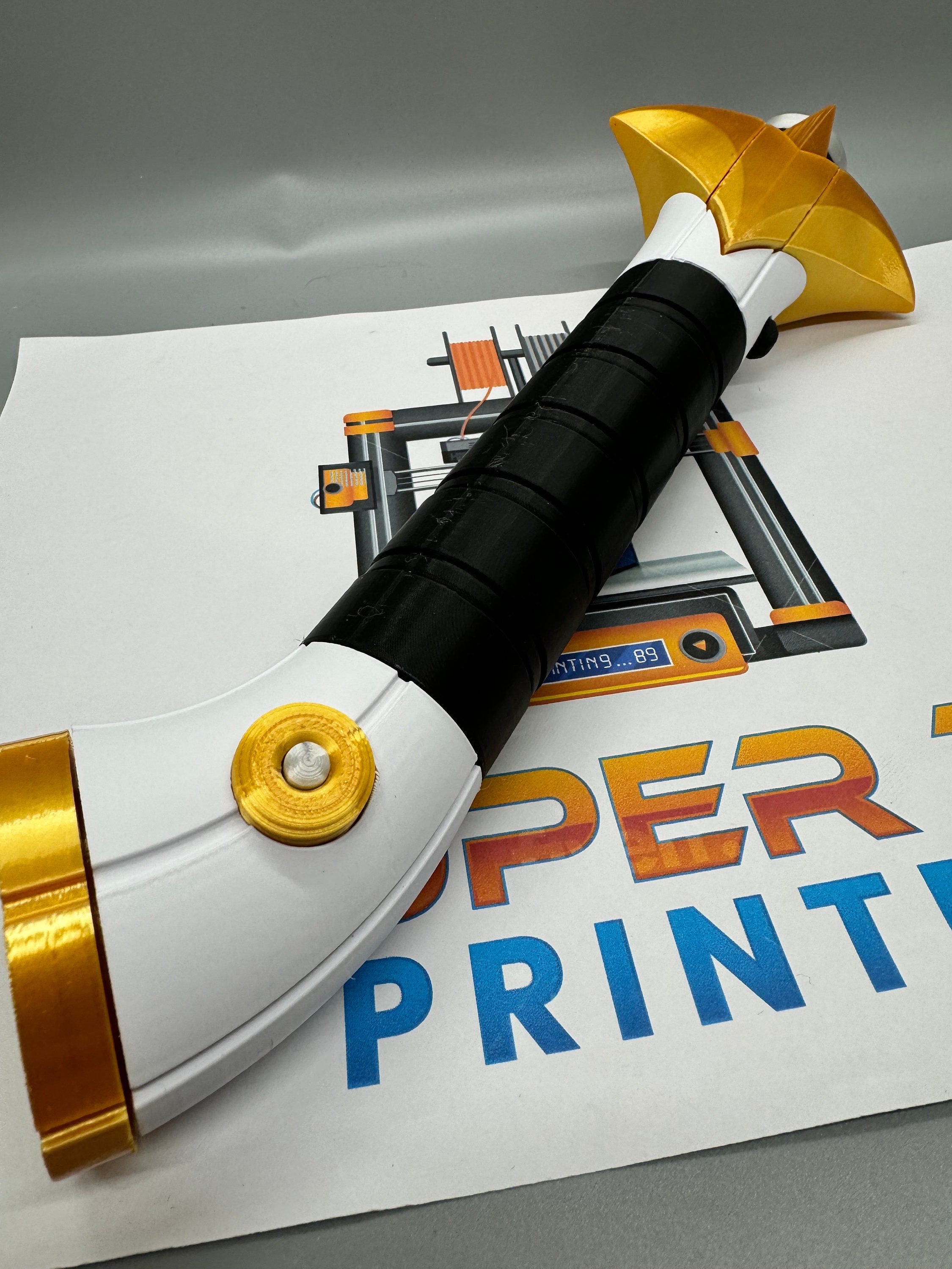 Cohmac Vitus Lightsaber: High Republic 3D Printed Prop